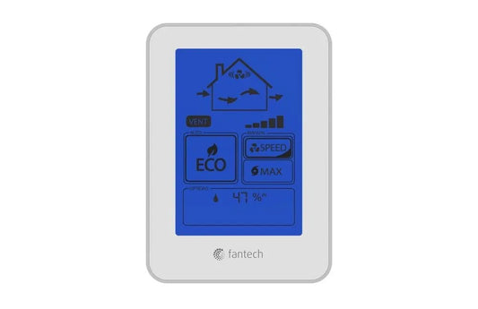 Fantech ECO - Touch 414728 4 - Wire Wall Control - Impressive Climate Control