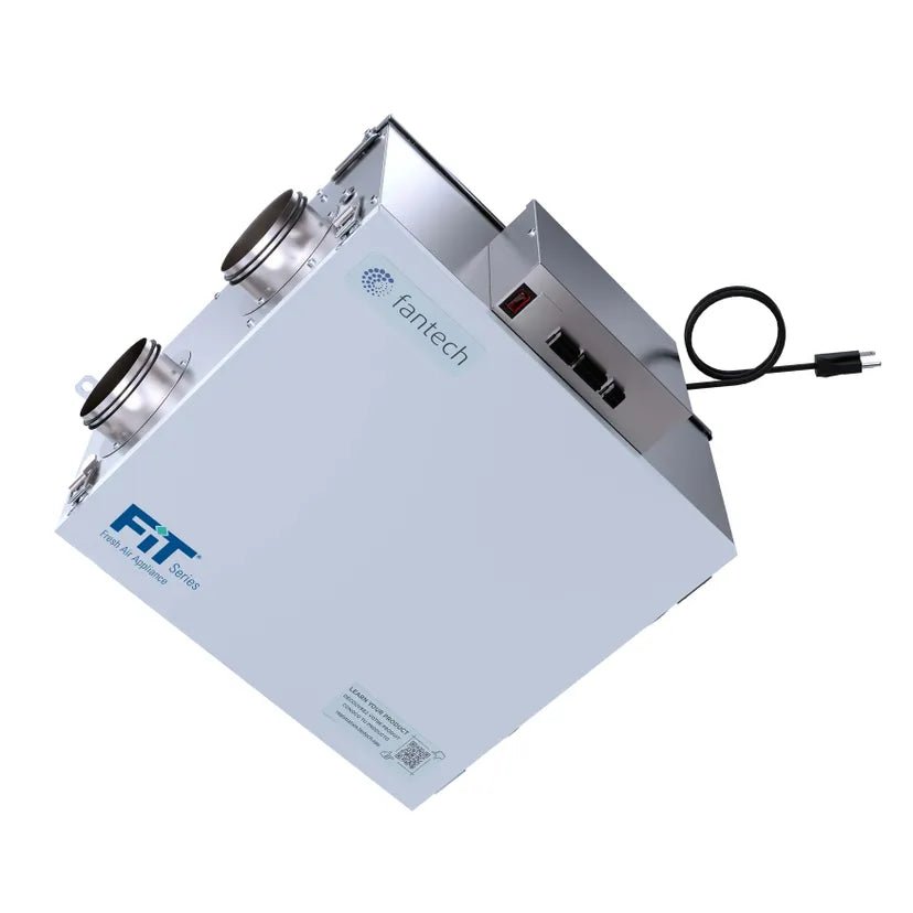 Fantech FIT Series FIT 120E Energy Recovery Ventilator (ERV) - Impressive Climate Control