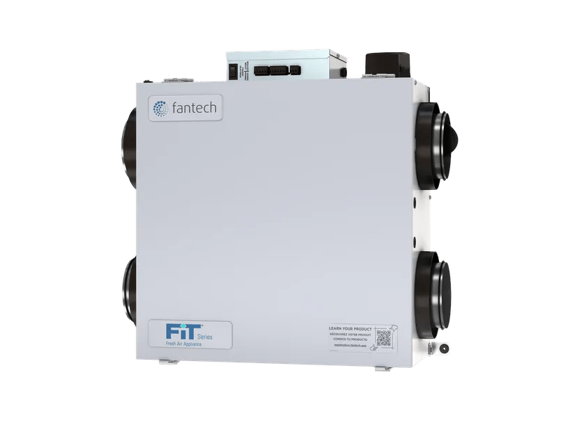 Fantech FIT Series FIT 120E Energy Recovery Ventilator (ERV) - Impressive Climate Control