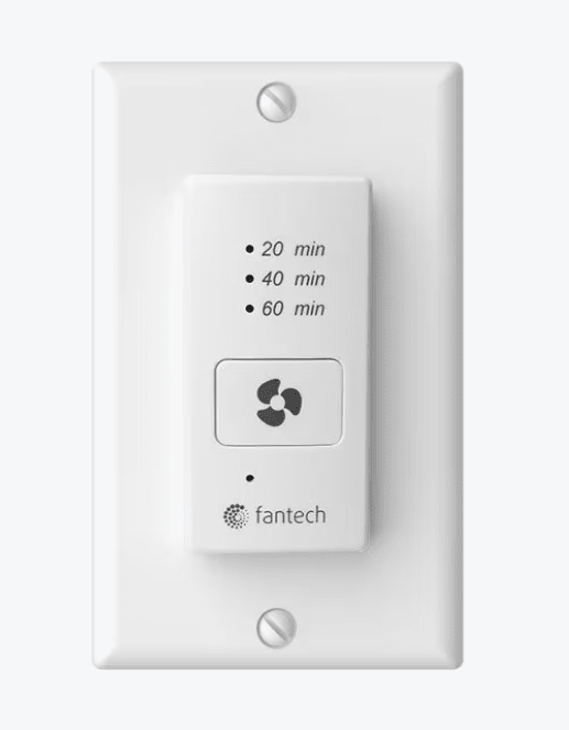 Fantech RTS4 Timer – 20/40/60 minutes - Impressive Climate Control
