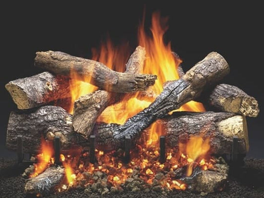 Fireside Grand Oak Gas Log Sets - Impressive Climate Control