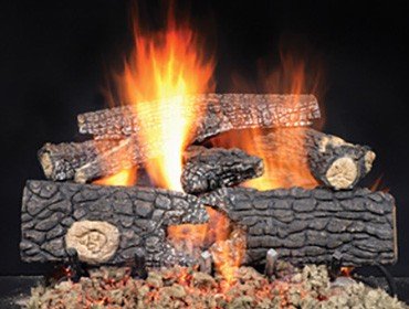 Fireside Realwood Gas Log Sets - Impressive Climate Control