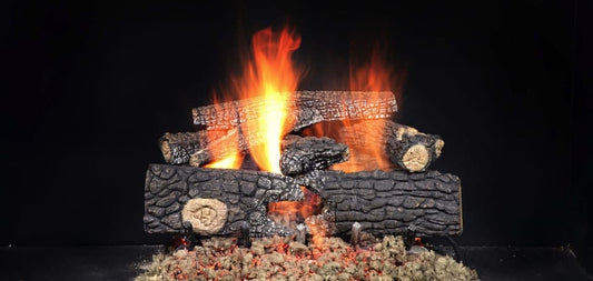 Fireside Realwood Outdoor Gas Log Sets - Impressive Climate Control