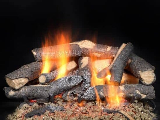 Fireside Supreme Oak Gas Logs - Impressive Climate Control