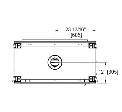 Fortress 36 Indoor/Outdoor See - Through Fireplace - Impressive Climate Control