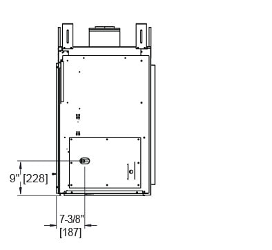 Fortress 36 Indoor/Outdoor See - Through Fireplace - Impressive Climate Control