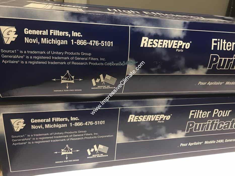 Generalaire 13156 Furnace Filter 401 MERV11 (2 - PACK) - Impressive Climate Control