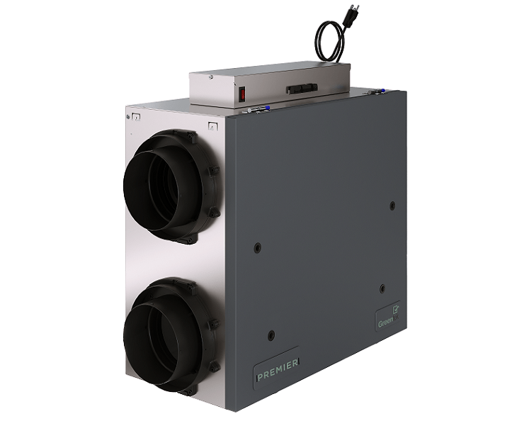 Greentek Premier Series 3.0E - EC ERV - 301 CFM - Impressive Climate Control