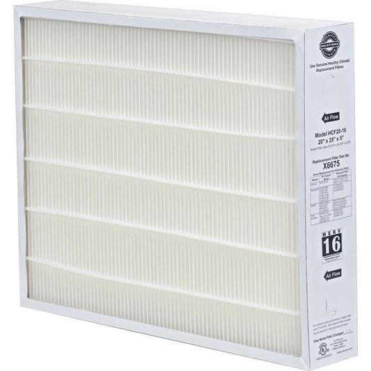 Healthy Climate Box Filter MERV 16 HCF20 - 16 25 x 20 x 5 - Impressive Climate Control
