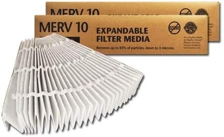 Healthy Climate HCXF20 - 11 Filter 20" x 25" x 5", MERV11 (2 - PACK) - Impressive Climate Control