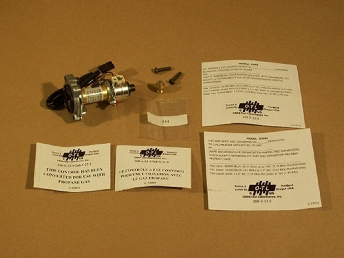 Heat &amp; Glo LPD - DXV - 50 IPI Regulator Solenoid Conversion Kit - LP - Impressive Climate Control