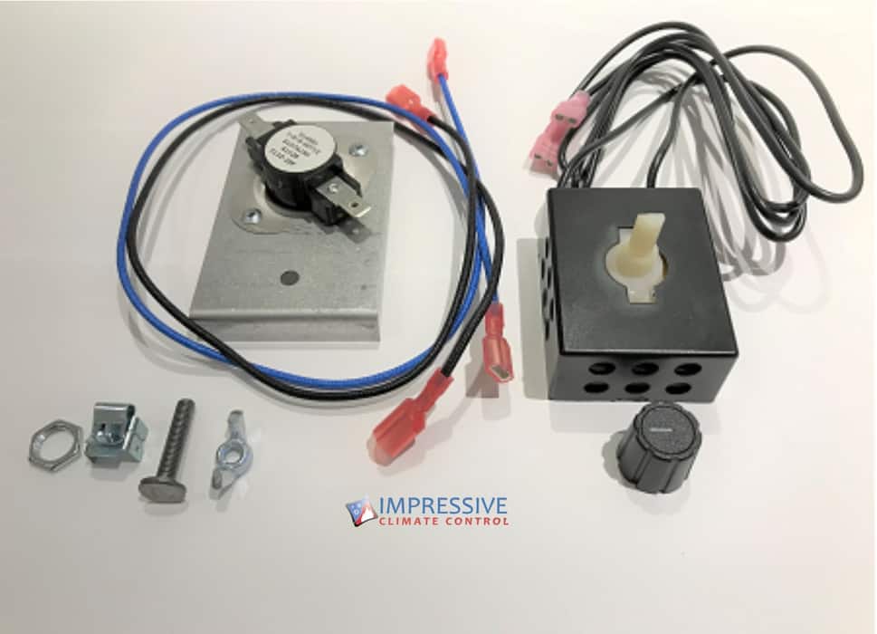 Heat N Glo GFK - 160A Fireplace Blower  - Impressive Climate Control