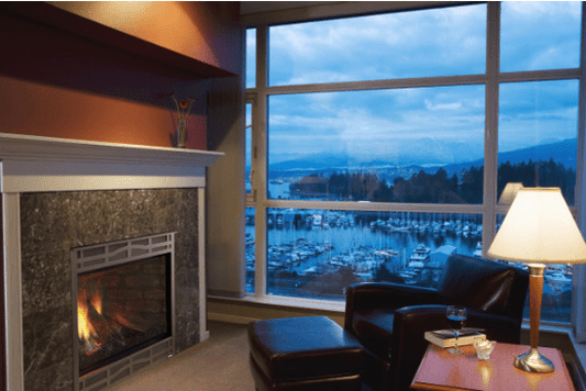 Heatilator Novus nxt 36" IFT Gas Fireplace - Impressive Climate Control