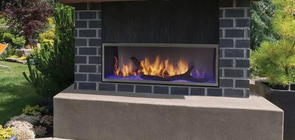 HHT ODLANAIG - 48 Lanai 48 Outdoor Linear Fireplace - Impressive Climate Control