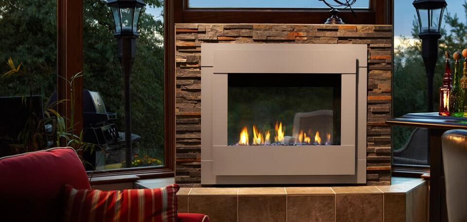 HHT TWILIGHT - MD - IFT Twilight II Modern See - Through Indoor/Outdoor Fireplace - Impressive Climate Control