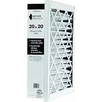 Honeywell FC40R1003 Return Grille Air Filter 20" x 20" x 4", MERV 10 - Impressive Climate Control
