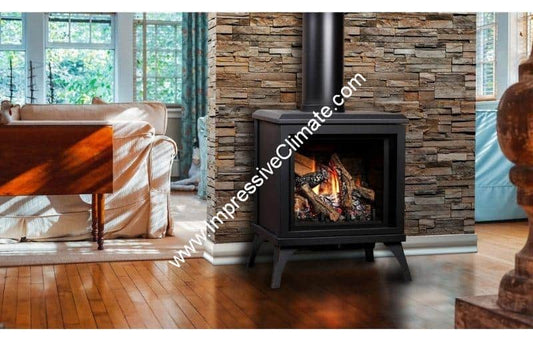 Kingsman FDV200S Direct Vent Gas Stove - Impressive Climate Control