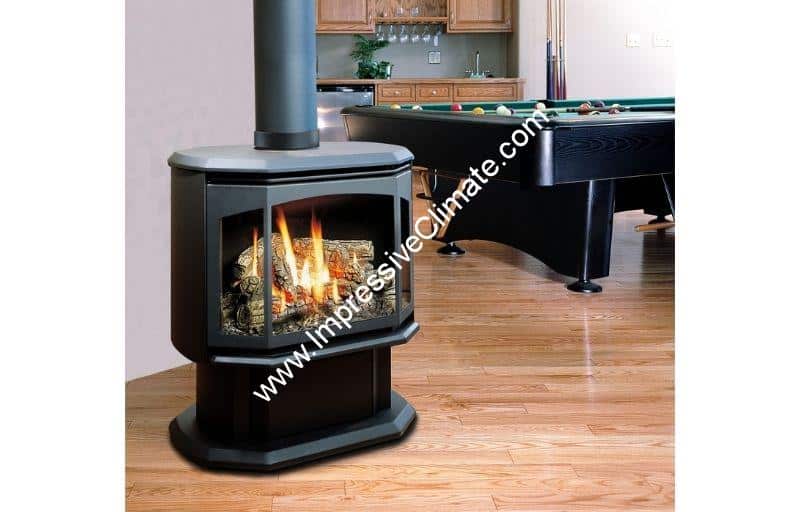 Kingsman FDV350 Direct Vent Gas Stove - Impressive Climate Control