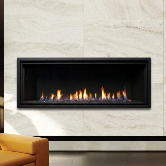 Kingsman ZCVRB60 Direct Vent Linear Fireplace - Impressive Climate Control