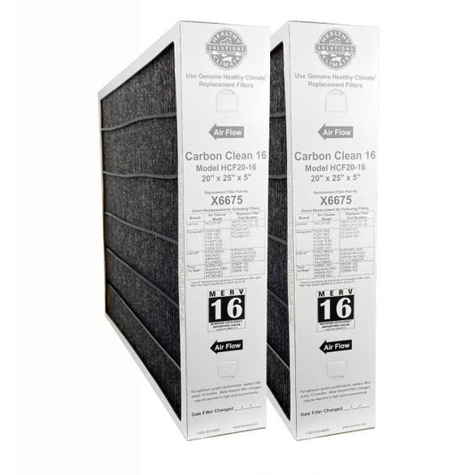 Lennox X6675 Media Filter MERV - 16 (2 - PACK) - 20″ X 25″ X 5″ - Impressive Climate Control