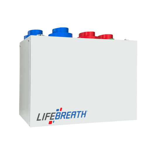 Lifebreath 180 ERVD - AB Energy Recovery Ventilator (ERV) - 172 CFM - Impressive Climate Control