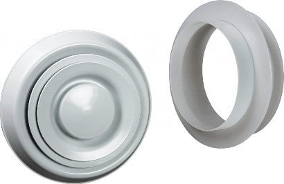 Lifebreath 99 - CF6 TechGrille Suspended Ceiling Fitting – 6″ (4 - PACK) - Impressive Climate Control