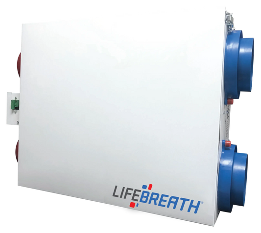 Lifebreath MAX - XTR Energy Recovery Ventilator (ERV) - 184 CFM - Impressive Climate Control