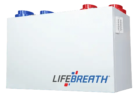 Lifebreath RNC 205 Heat Recovery Ventilator (HRV) - Impressive Climate Control