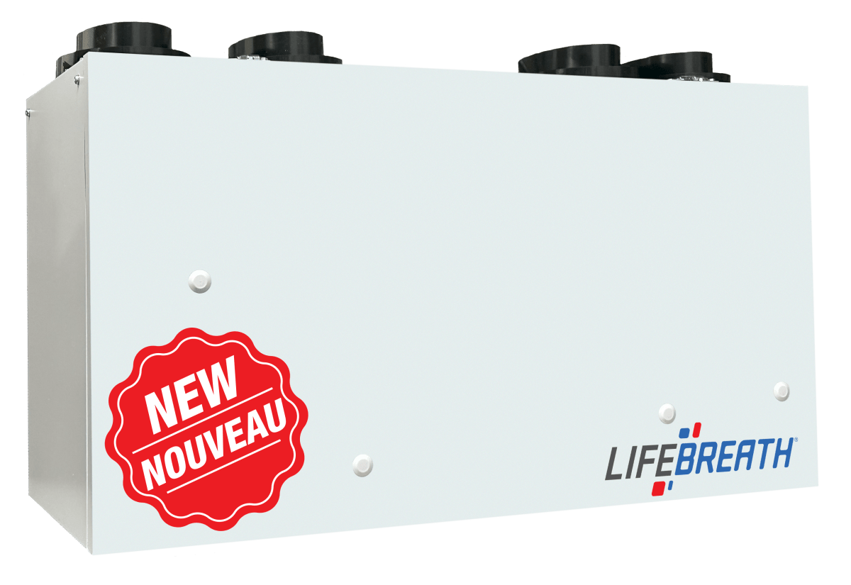 Lifebreath RNC 205 - PLUS Heat Recovery Ventilator (HRV) - Impressive Climate Control