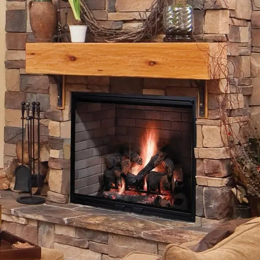 Majestic Biltmore 36 | Single - Side Wood Fireplace - Impressive Climate Control
