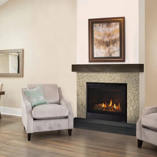 Majestic Quartz 36 | Top/Rear Direct Vent Fireplace - Impressive Climate Control