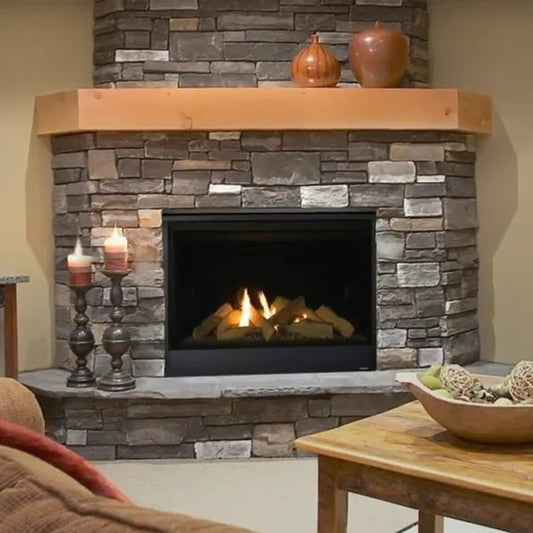 Majestic Quartz 42 | Top/Rear Direct Vent Fireplace - Impressive Climate Control
