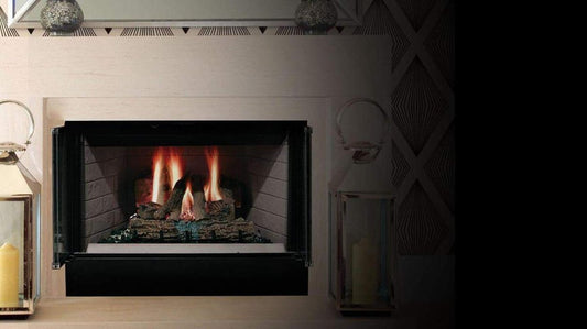 Majestic Sovereign 42 | Single - Side Wood Fireplace - Impressive Climate Control