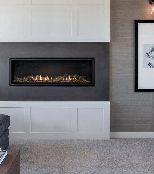 Montigo DRL4813 DelRay Linear Fireplace - Impressive Climate Control