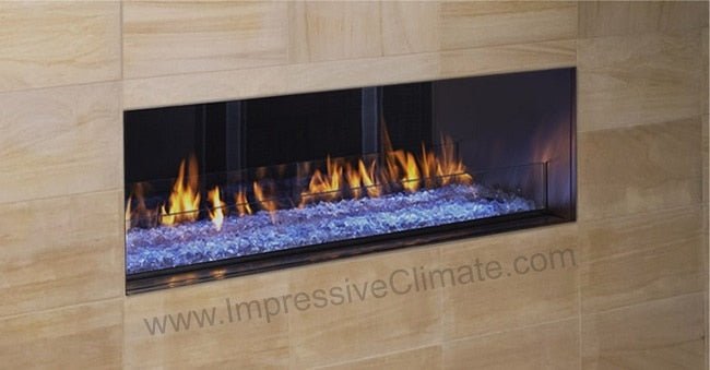 Palazzo 48 See Thru Outdoor Linear Fireplace - Impressive Climate Control