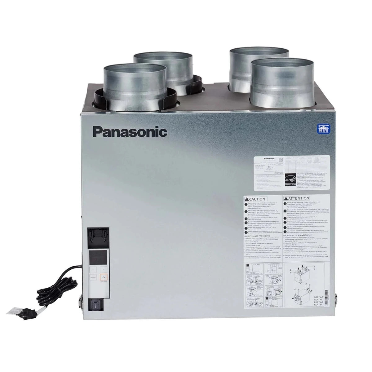 Panasonic BalancedHome® 160 Elite Plus ERV - 160 CFM - Impressive Climate Control