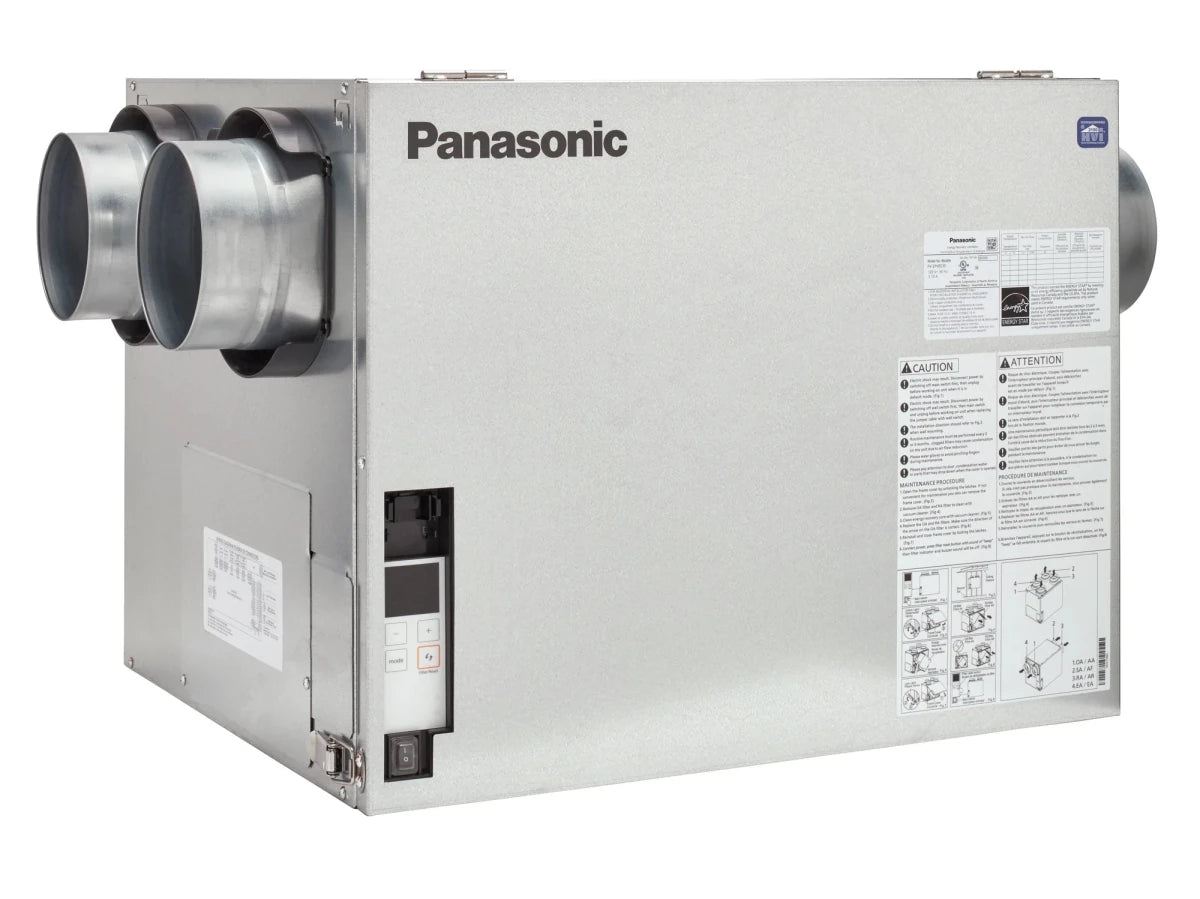 Panasonic BalancedHome® 210 Elite Plus (ERV) - 210 CFM - Impressive Climate Control
