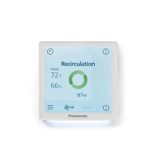 Panasonic Intelli-Balance® & BalancedHome® ERV Wall Control FV-SCVE2 - Impressive Climate Control