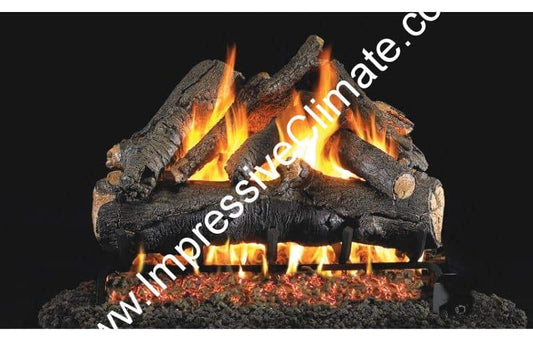 Peterson Real Fyre American Oak Logs - Impressive Climate Control