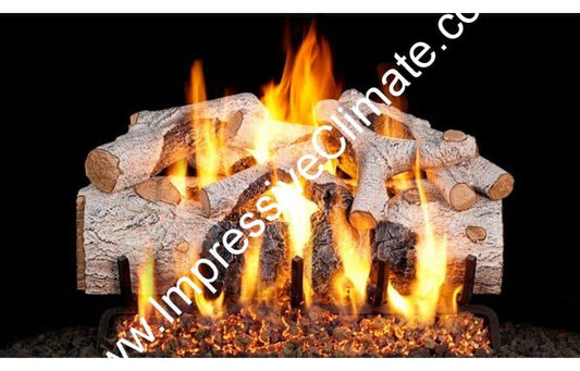 Peterson Real Fyre Charred Mountain Birch Logs - Impressive Climate Control