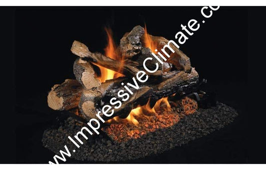 Peterson Real Fyre Rugged See - Thru Logs - Impressive Climate Control