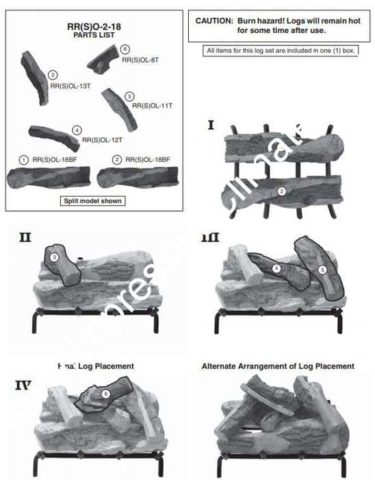 Peterson Real Fyre Rugged See - Thru Logs - Impressive Climate Control