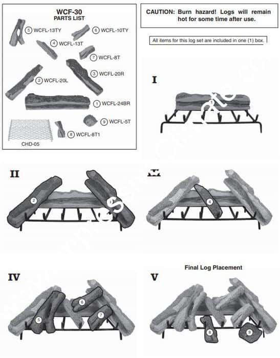 Peterson Real Fyre Western Campfyre Logs - Impressive Climate Control