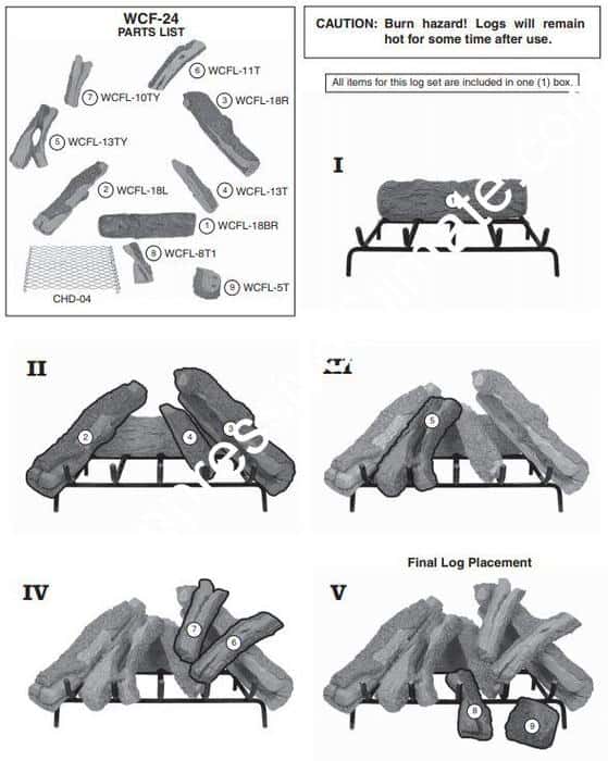 Peterson Real Fyre Western Campfyre Logs - Impressive Climate Control