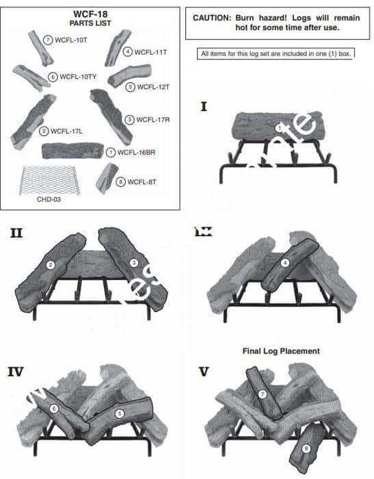Peterson Real Fyre Western Campfyre Logs - Impressive Climate Control