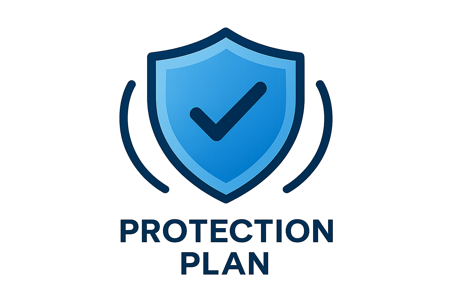 Protection plan  web icon vector