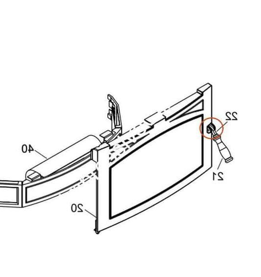Regency Door Handle Assembly 300 - 551 - Impressive Climate Control