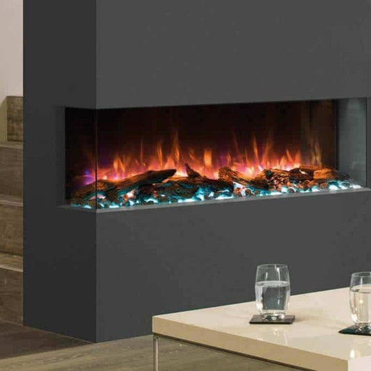 Regency E110 - 2 Skope 43" 3 Sided ELECTRIC FIREPLACE - Impressive Climate Control