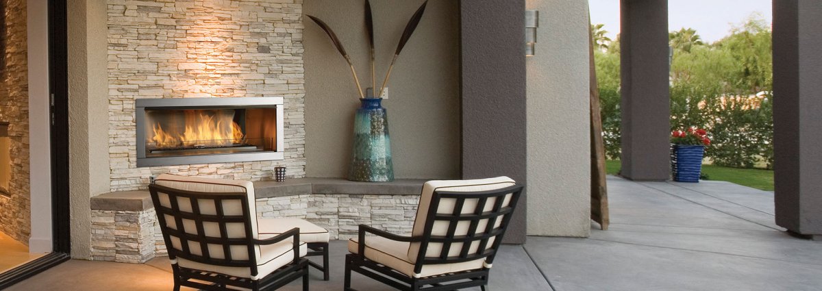 Regency Horizon HZO42 Outdoor Fireplace - Impressive Climate Control
