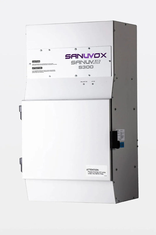 SANUVOX SANUVAIR S300 RESIDENTIAL UV AIR PURIFIER - Impressive Climate Control